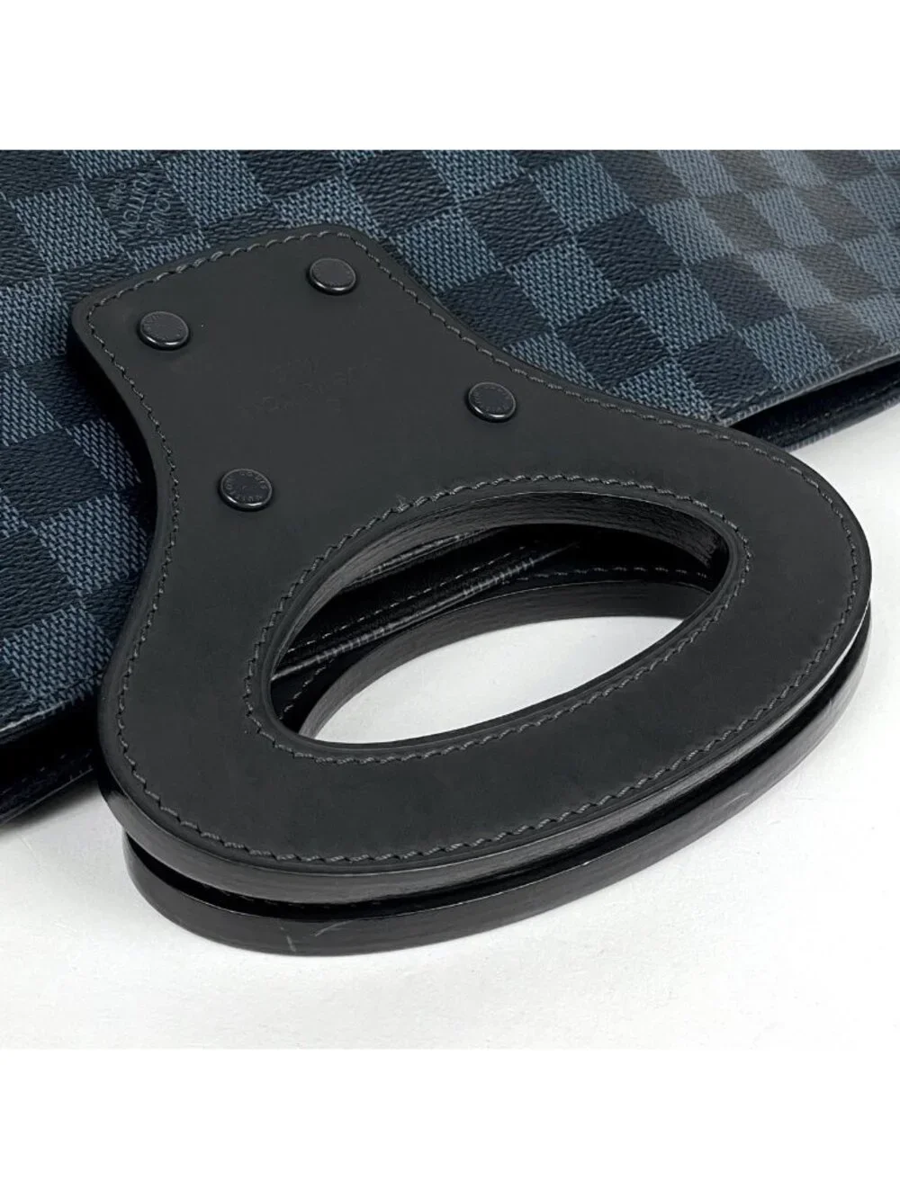 Louis Vuitton Tote Bag NS 2-Way Damier Cobalt Blue Black